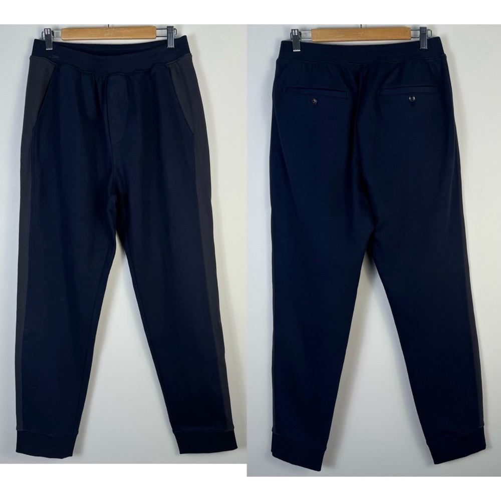 ATM Anthony Thomas Melillo French Terry Mens Sweatpants Navy Charcoal Grey XL
